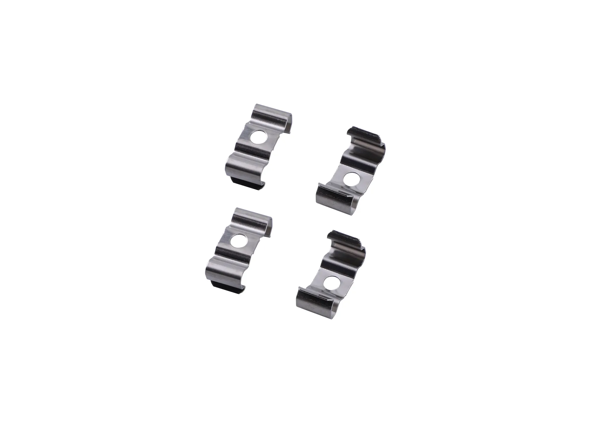 Tiras 2m, 17 x 15.3mm Black Recessed Aluminium Profile With Diffuser And Accessories M7408  Mantra Fusion Tiras LED Profile